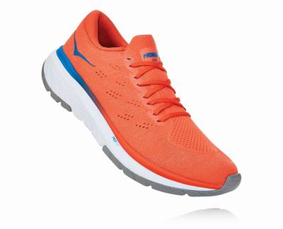 Hoka One One Cavu 3 Férfi Futócipő Aszfaltra - Piros/Fehér [H4910-347]